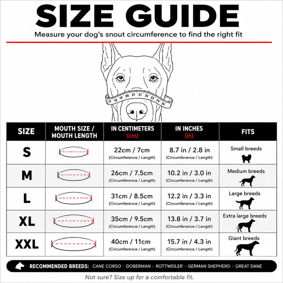 Scary Dog Muzzle